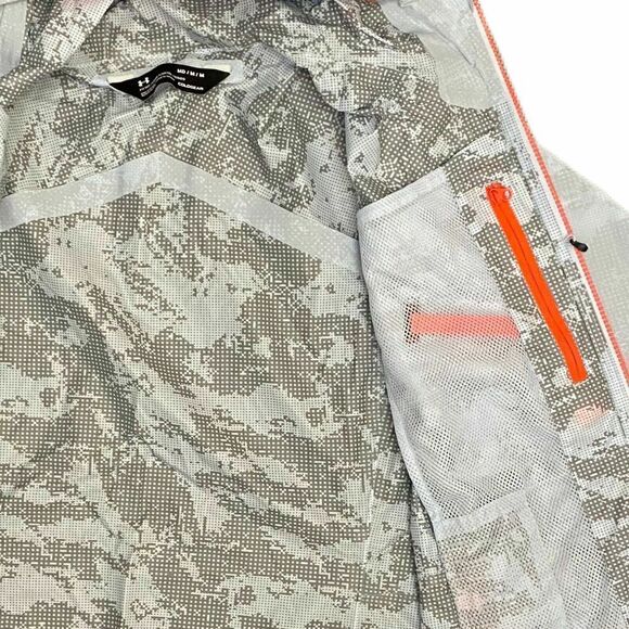 UNDER ARMOUR 1315122-706 UA Womens Sz XSmall Gray Scrambler Hiking Jacket $160+ - Picture 4 of 6